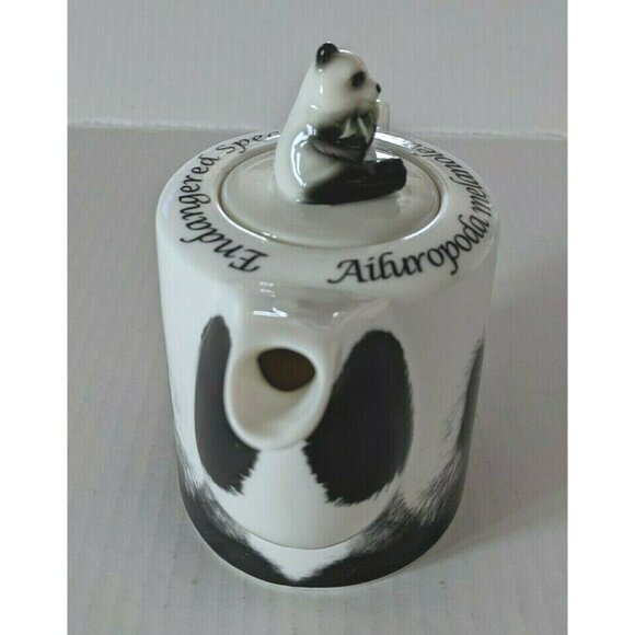 1st Wild Cafe Giant Panda Tea Pot Paul Cardew Porcelain Endangered Species 15 Oz - Picture 3 of 6